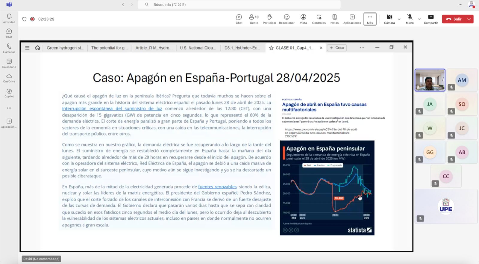 Continúa el Diplomado en Tecnología del Hidrógeno: Módulo 4 - Clase 1